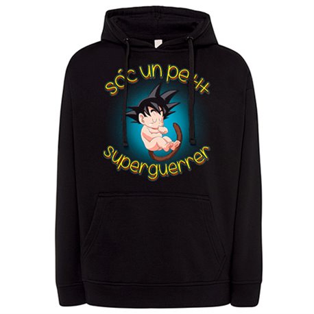 Sudadera parodia sóc un petit superguerrer