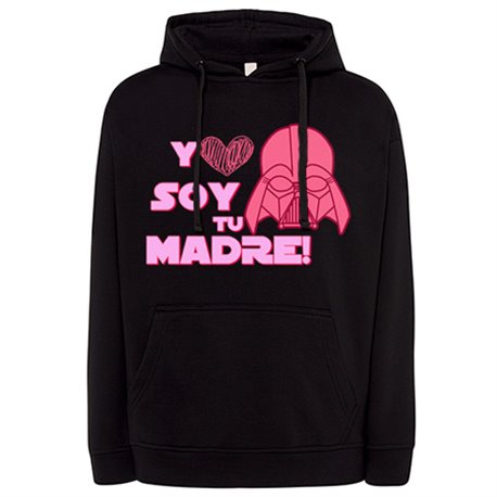 Sudadera parodia yo soy tu madre friki