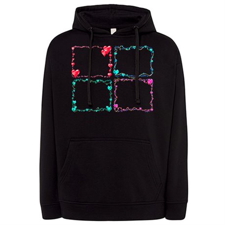 Sudadera personalizada con foto cuatro marcos te quiero