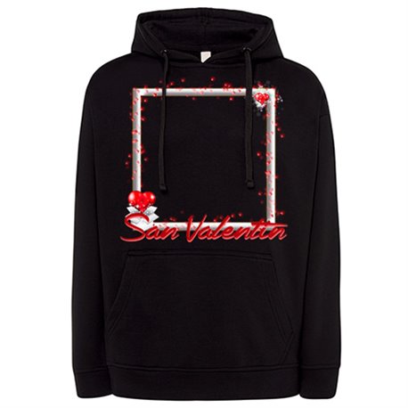 Sudadera personalizada con foto marco San Valentín