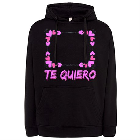 Sudadera personalizada con foto te quiero