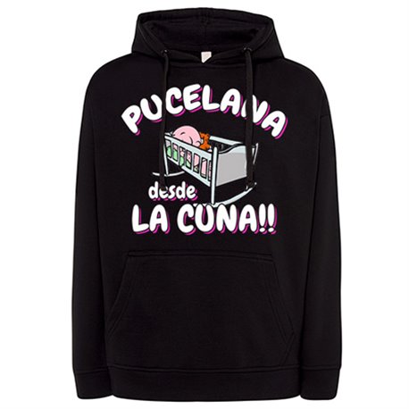 Sudadera Pucelana desde la cuna para aficionado al fútbol