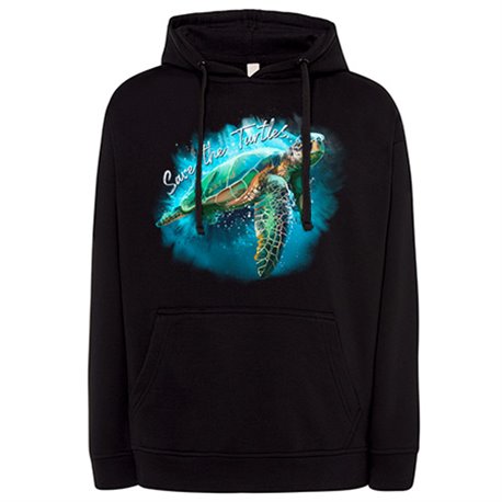 Sudadera save the turtles salvad a las tortugas