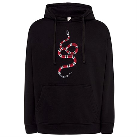 Sudadera serpiente coral