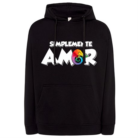 Sudadera simplemente amor camaleónico camaleón