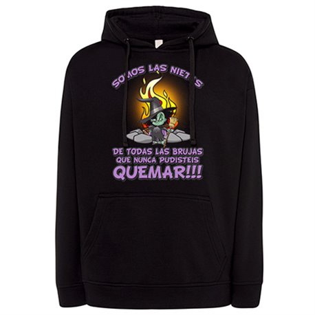 Sudadera somos las nietas de todas las brujas que nunca pudisteis quemar