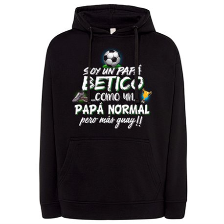 Sudadera soy un papá Bético verdiblanco como un papá normal pero más guay
