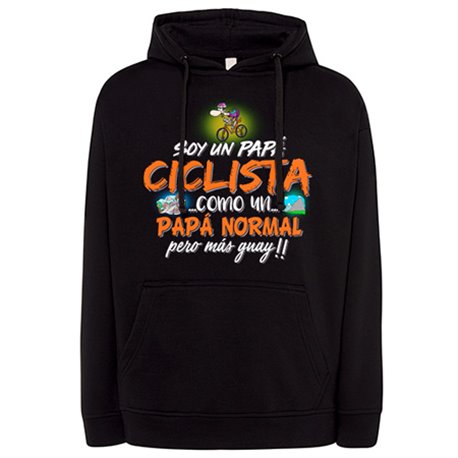 Sudadera soy un papá ciclista como un papá normal pero más guay