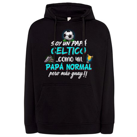 Sudadera soy un papá Céltico como un papá normal pero más guay