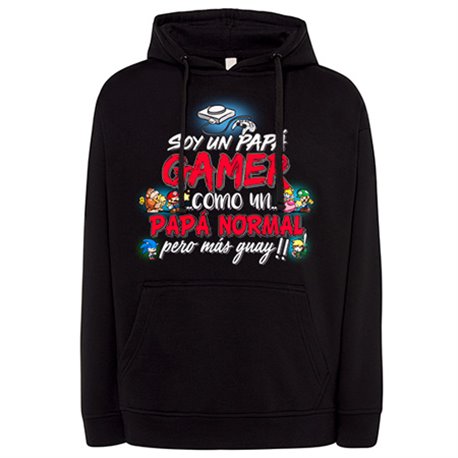 Sudadera soy un papá Gamer como un papá normal pero más guay