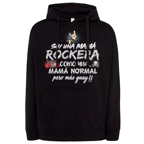 Sudadera soy una mamá rockera guay