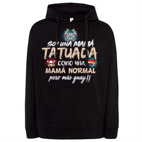 Sudadera soy una mamá tatuada guay