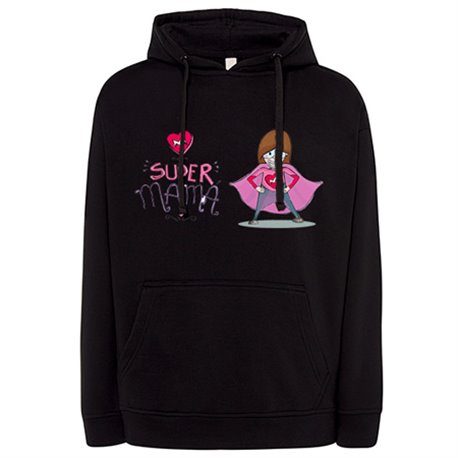 Sudadera Super mamá superheroina