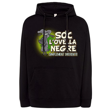 Sudadera Sóc l ovella negre simplement diferent
