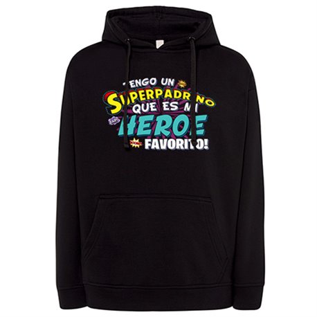 Sudadera tengo un Superpadrino que és mi héroe favorito regalo para padrino
