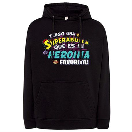 Sudadera tengo una Superabuela que és mi heroína favorita regalo para abuela