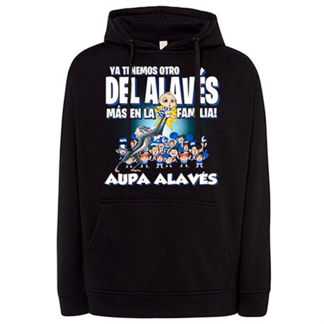 Sudadera ya tenemos otro del Alavés más en la familia para aficionado al fútbol de Vitoria