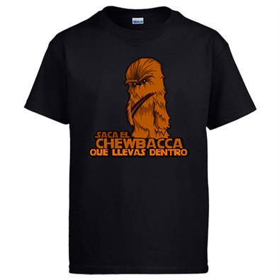 Camiseta Star Wars Saca el Chewbacca que llevas dentro