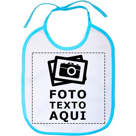 Babero personalizado con foto