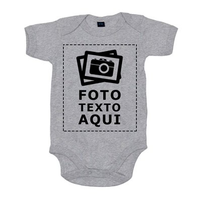 Body bebé personalizado con foto
