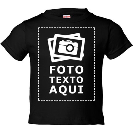 Camiseta niño personalizado con foto