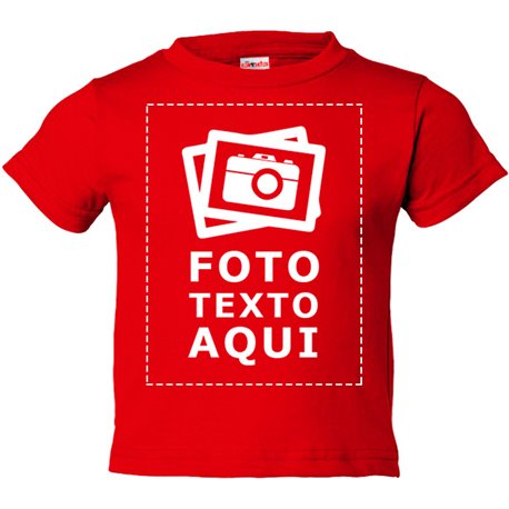 Camiseta niño personalizado con foto