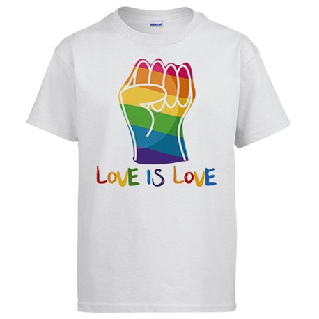Camiseta Orgullo Gay LGBTI Love is love