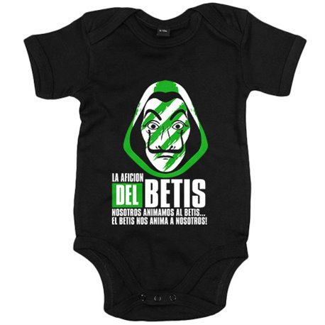 Body bebé para futbolero aficionado del betis