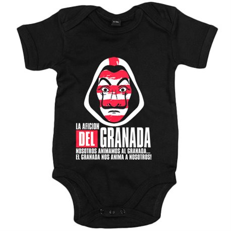 Body bebé para futbolero aficionado del granada