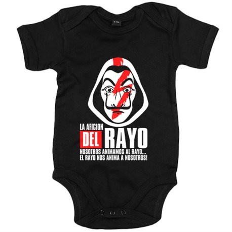 Body bebé para futbolero aficionado del rayo