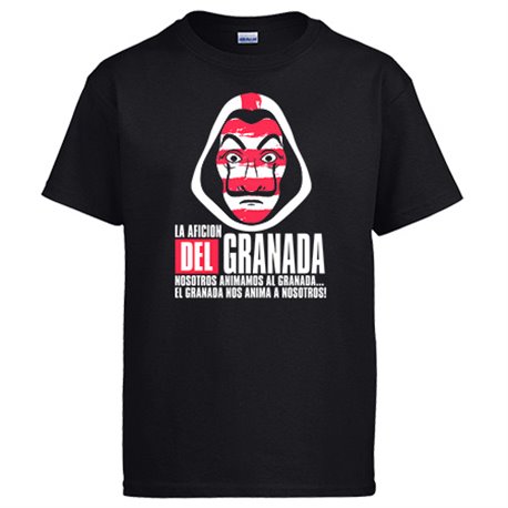 Camiseta para futbolero aficionado del granada