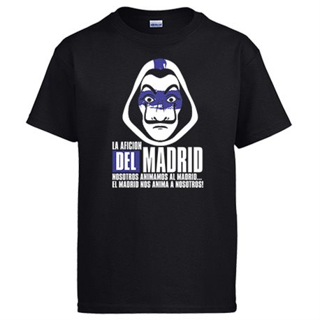 Camiseta para futbolero aficionado del madrid