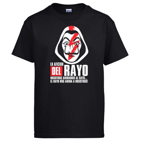 Camiseta para futbolero aficionado del rayo