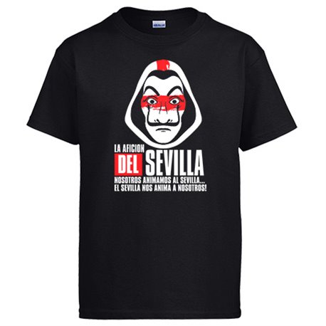 Camiseta para futbolero aficionado del sevilla
