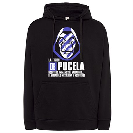 Sudadera para futbolero aficionado de pucela