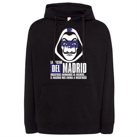 Sudadera para futbolero aficionado del madrid