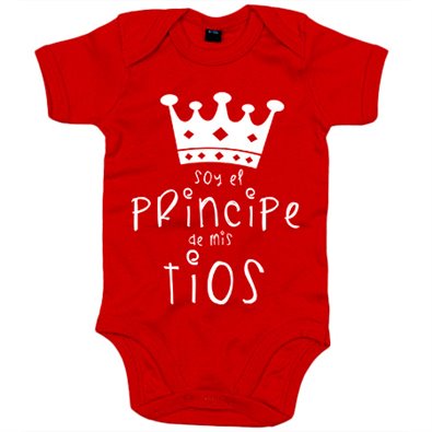 Body bebé Soy el principe de mis tíos