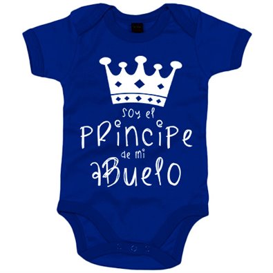 Body bebé Soy el principe de mi abuelo