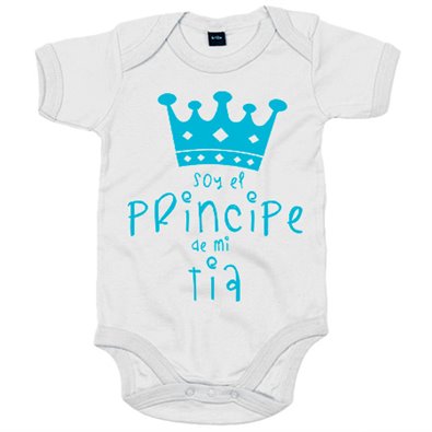 Body bebé Soy el principe de mi tía