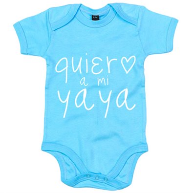 Body bebé Quiero a mi yaya
