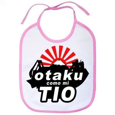 Babero otaku como mi tio