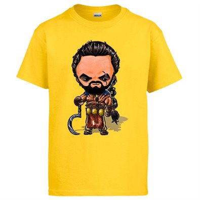 Camiseta Game Of Thrones Juego de tronos Khal Drogo Kawaii