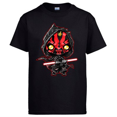 Camiseta Star Wars Darth Maul Kawaii