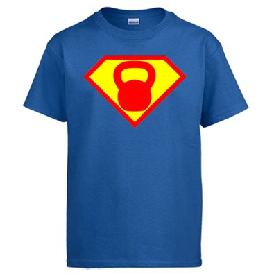 Camiseta Crossfit kettlebell Superman