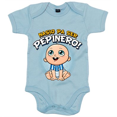 Body bebé nacido para ser Pepinero para aficionado al fútbol de Leganés