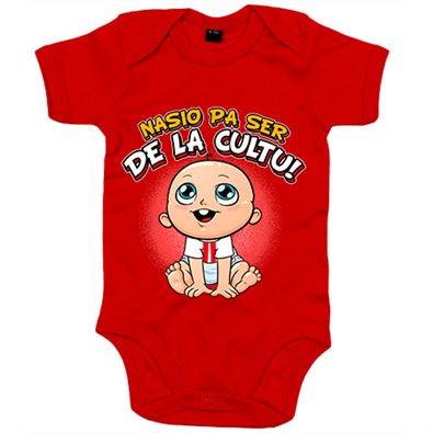 Body bebé nacido para ser de la Cultu Cultural Leonesa fútbol