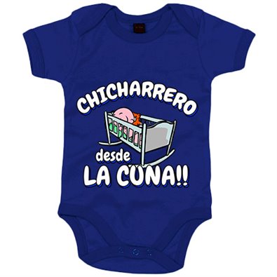 Body bebé Chicharrero desde la cuna para aficionado al fútbol