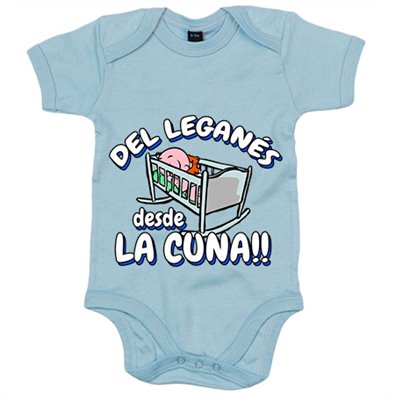 Body bebé del Leganés desde la cuna para aficionado al fútbol