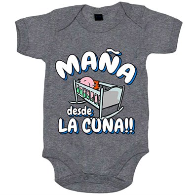 Body bebé Maña desde la cuna Zaragoza fútbol