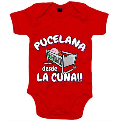 Body bebé Pucelana desde la cuna Valladolid fútbol
